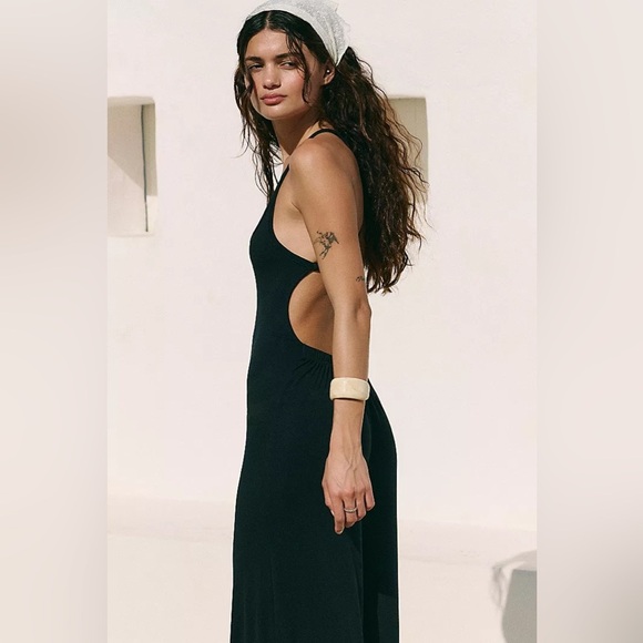 Free People Dresses & Skirts - Free People‎ free-est Jumpsuit Romper Good Feels One-Piece Black Backless Size M